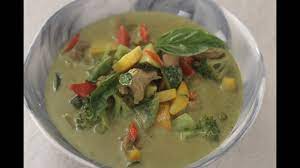 thai green en curry sanjeev