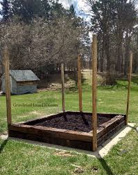 Build A Small Garden With Railroad Ties