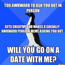 Socially Awkward Penguin - WeKnowMemes Generator via Relatably.com