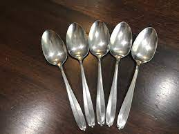 5 Table Spoons Wallace Stainless