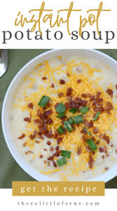 easy instant pot potato soup three