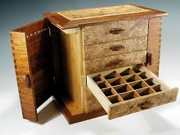 handmade wooden jewelry box you