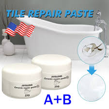 2pc porcelain repair kit fibergl tub