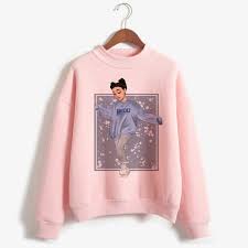 Ariana Grande Sweatshirt Merch Hoodie Turtleneck Pop Harajuku Singer Warm Fleese Oversize Unisex