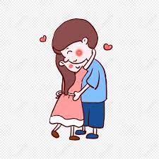 couple hug cartoon images hd pictures