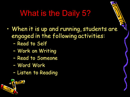 The Daily 5 A Guide For Parents. - ppt video online download