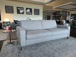 natuzzi italia capriccio sofa bed grey