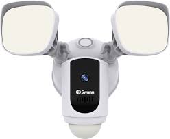 Best Buy Swann 1080p Wi Fi Wireless Floodlight Security Camera White Swwhd Flocamw Us