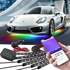 Cars have evolved from being merely a means of transportation. Buy Car Underglow Lights Bluetooth Dream Color Chasing Strip Lights Kit 6 Pcs Waterproof Exterior Car Lights With App Control 12v 300 Leds Underbody Lights For All Cars Online In Nigeria B081grllxf