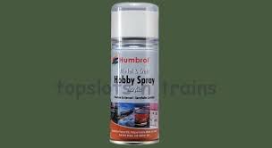 Humbrol 155 Olive Drab Spray Paint Ad6155 Matt At Topslots N