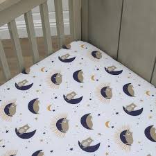 100 Cotton Fitted Crib Sheet 6068003p