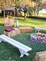 host a fall harvest party in your backyard