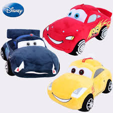 Disney Toy Story Cars Rusteze Lighting Mcqueen Pillow Childrens Cushion Minifigures Red Pixar Anime Plush Stuffed Kids Styling Movies Tv Aliexpress