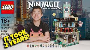 IT TOOK 2 YEARS TO MAKE THIS VIDEO!!! Lego Ninjago City - World's Biggest Ninjago  Lego Set! - YouTube
