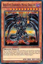 Red-eyes darkness metal dragon