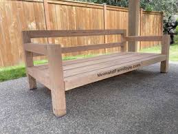 Outdoor Sofa Free Woodworking Plan Com