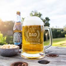 Father S Day Engraved Beer Stein Mug