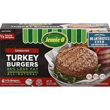 lb turkey burgers 6 ct box beef