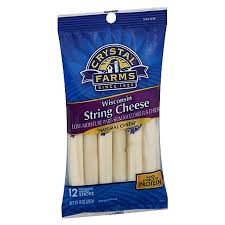 crystal farms string cheese 12 ct bag