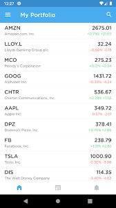 You can customize the app to monitor your personal portfolio and receive continuous alerts on global stock positions, and summarized financial, economic, and corporate information. Stock Market Tracker Apps On Google Play