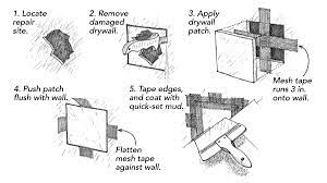drywall patch tip fine homebuilding