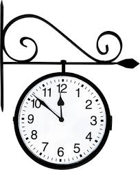 Double Sided Clock Style