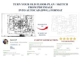 Scaled Autocad Drawing From Pdf Old