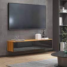 Homcom Floating Tv Stand Cabinet For