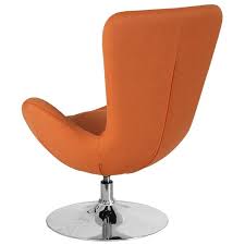 flash furniture orange fabric egg