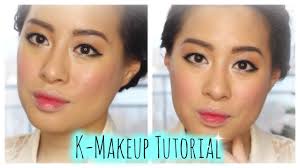 korean makeup tutorial k makeup using