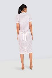 Rent Chanel V Neck Knitted Dress In Dubai Designer 24
