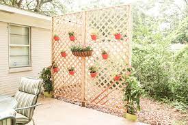How To Build A Wood Lattice Privacy Wall