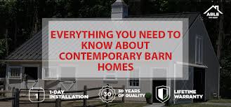 Contemporary Barn Homes