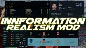 innformation fifa 23 career realism
