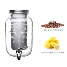 ซ อ Coffee Maker 5l Cold Brew Mason Jar