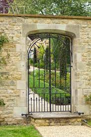 Ornate Arched Garden Gates Blacksmith
