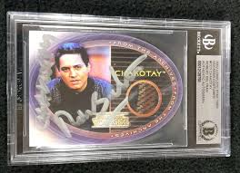 How to use a voyager fuel card at the pump. Robert Beltran Signed Star Trek Voyager Chakotay Costume Card Beckett Certified