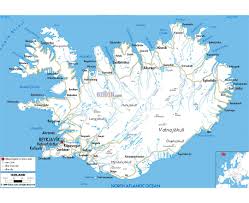 Map № 0164 topographic map of islandia. Maps Of Iceland Collection Of Maps Of Iceland Europe Mapsland Maps Of The World