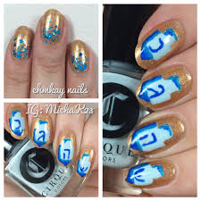 ehmkay nails hanukkah nail art compilation