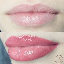 lip filler or lip blushing which