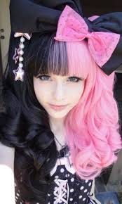 Call and make an appointment with a professional colorist! 15 Best New Half Black Half Pink Hair Anime Sanontoh