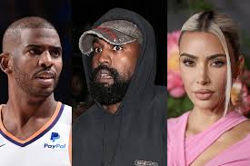 Kanye West Claims He Caught Phoenix Suns Player Chris Paul With His Ex-Wife 
Kim Kardashian