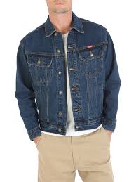 Lee denim jackets for men. Wrangler Wrangler Men S Denim Jacket Walmart Com Walmart Com