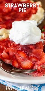 fresh strawberry pie recipe crazy for