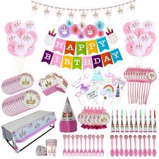 unicorn theme birthday decoration items