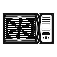 Outdoor Air Conditioner Fan Icon Simple