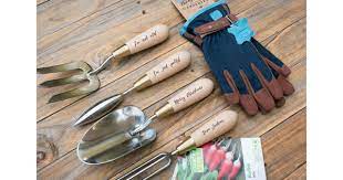 Personalised Gardening Tools Set Of 4