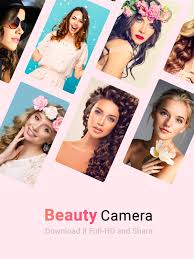 beauty camera face makeup on the