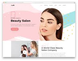 beauty parlor template 2024
