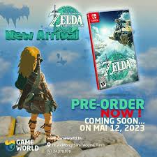 ⚡⚡ Pre Order Now !! Précommandez dés maintenant votre copie de fameux jeu Zelda Tears Of Kingdom !! Nchallah à la date de sortie ça… | Instagram